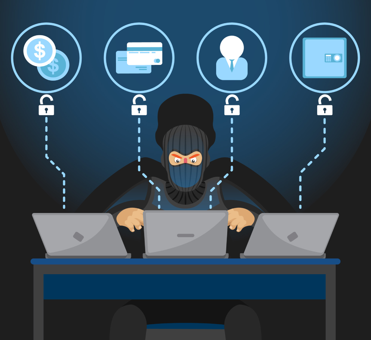 AI system detecting and preventing fraudulent activities in e-commerce.