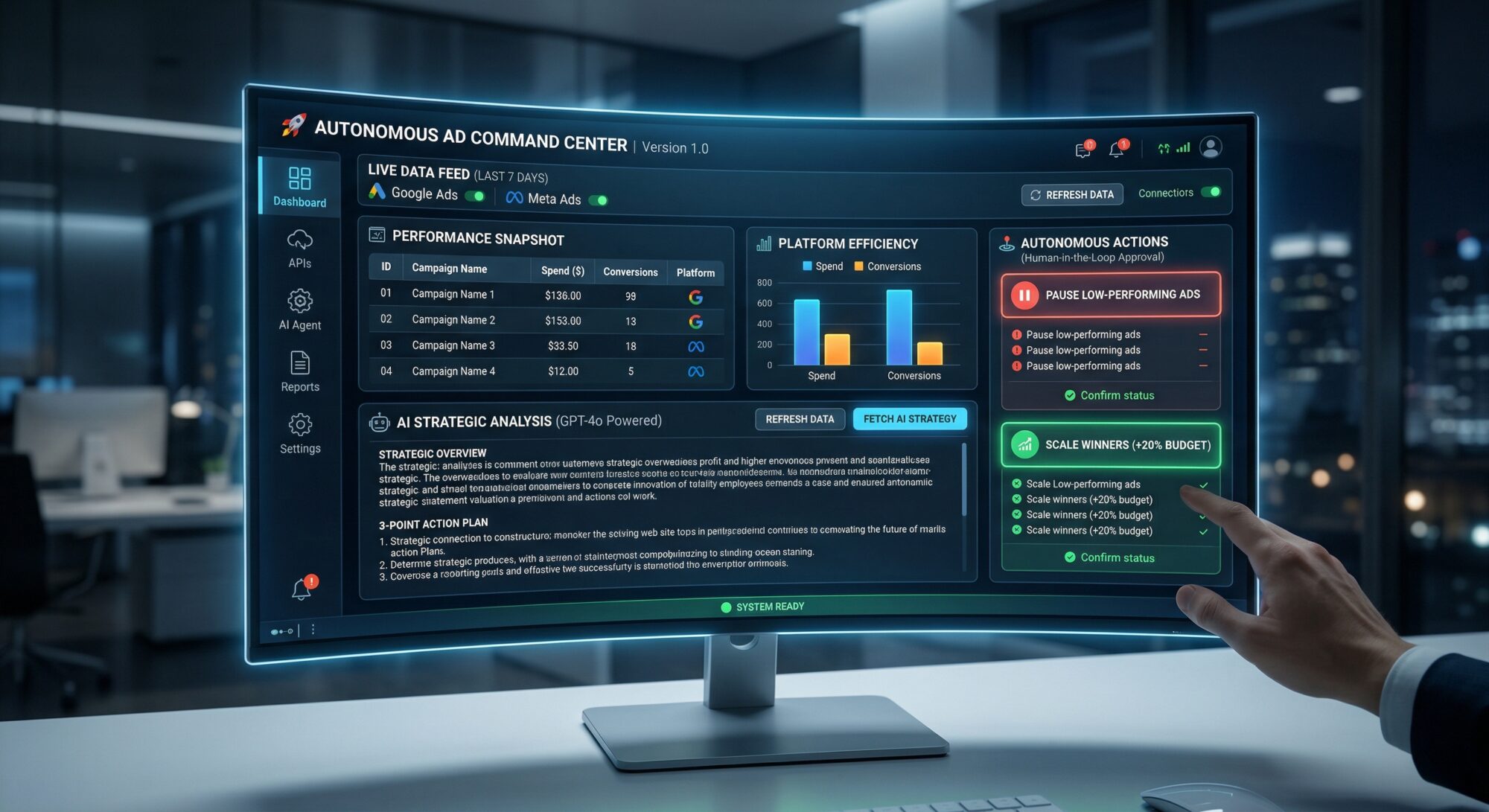 Autonomous Ad Command Center: Implementation Guide